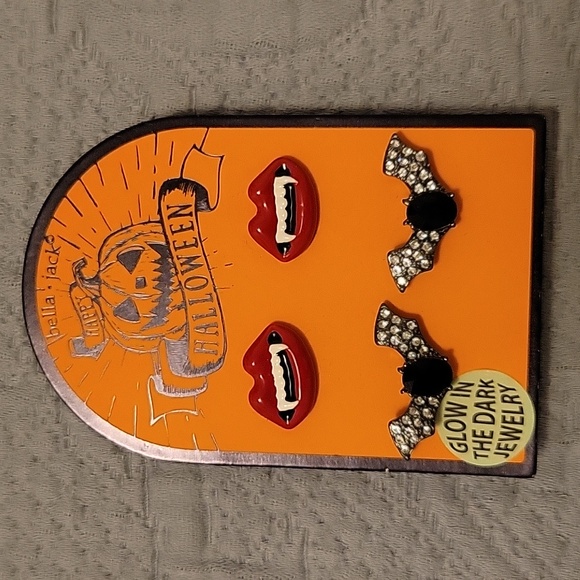 Bella Jack Halloween Earrings - Picture 1 of 1